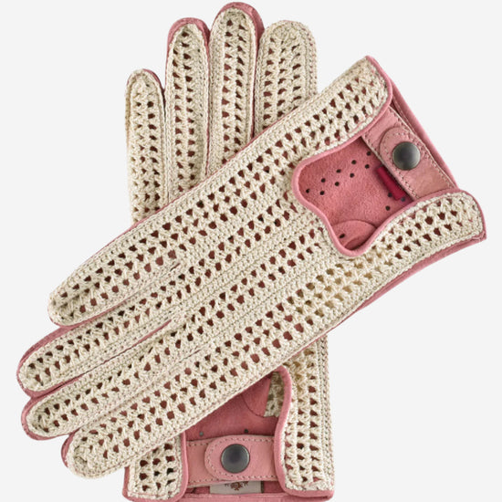 CA4916 (pink) - Leather Gloves Online - Luxury Leather Gloves - 1