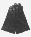 CC3104 (black) - Men's Handsewn Cashmere Lined Leather Gloves - Leather Gloves Online - Luxury Leather Gloves - 1