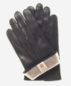 CC3104 (black) - Men's Handsewn Cashmere Lined Leather Gloves - Leather Gloves Online - Luxury Leather Gloves - 3