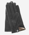 CC3341 (black) - Men's Italian Cashmere Lined Leather Gloves - Leather Gloves Online - Luxury Leather Gloves - 2