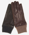 CC3502 (black) - Men’s Italian lambskin winter gloves with cashmere lining & extended wool cuff