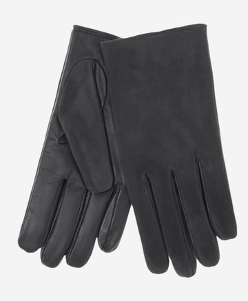 CC3556 (black) - Men's Touchscreen Suede and Lambskin Gloves with Cashmere Lining - Leather Gloves Online - Luxury Leather Gloves - 1