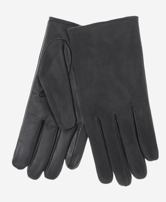 CC3556 (black) - Men’s Italian touchscreen suede and lambskin gloves with cashmere lining