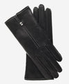 CC4301 (black) - Women's Handsewn Italian Cashmere Lined Leather Gloves - Leather Gloves Online - Luxury Leather Gloves - 2