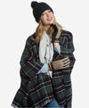CC4510 (nat) - Women's Cable Knit Cashmere and Leather Winter Gloves - Leather Gloves Online - Luxury Leather Gloves - 2