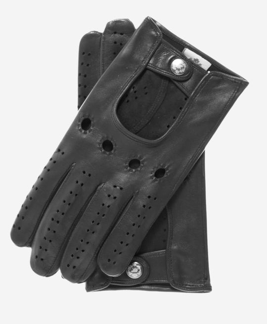 CD3020 (black) - Men’s Italian lambskin leather driving gloves