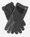 CD3528 (black) - Men's Italian Leather Driving Gloves with Cashmere Lining - Leather Gloves Online - Luxury Leather Gloves - 1