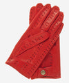 CD4010 (red) - Women’s Italian leather driving gloves