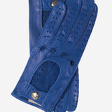 CD4010 (blue) - Women's Italian Leather Driving Gloves