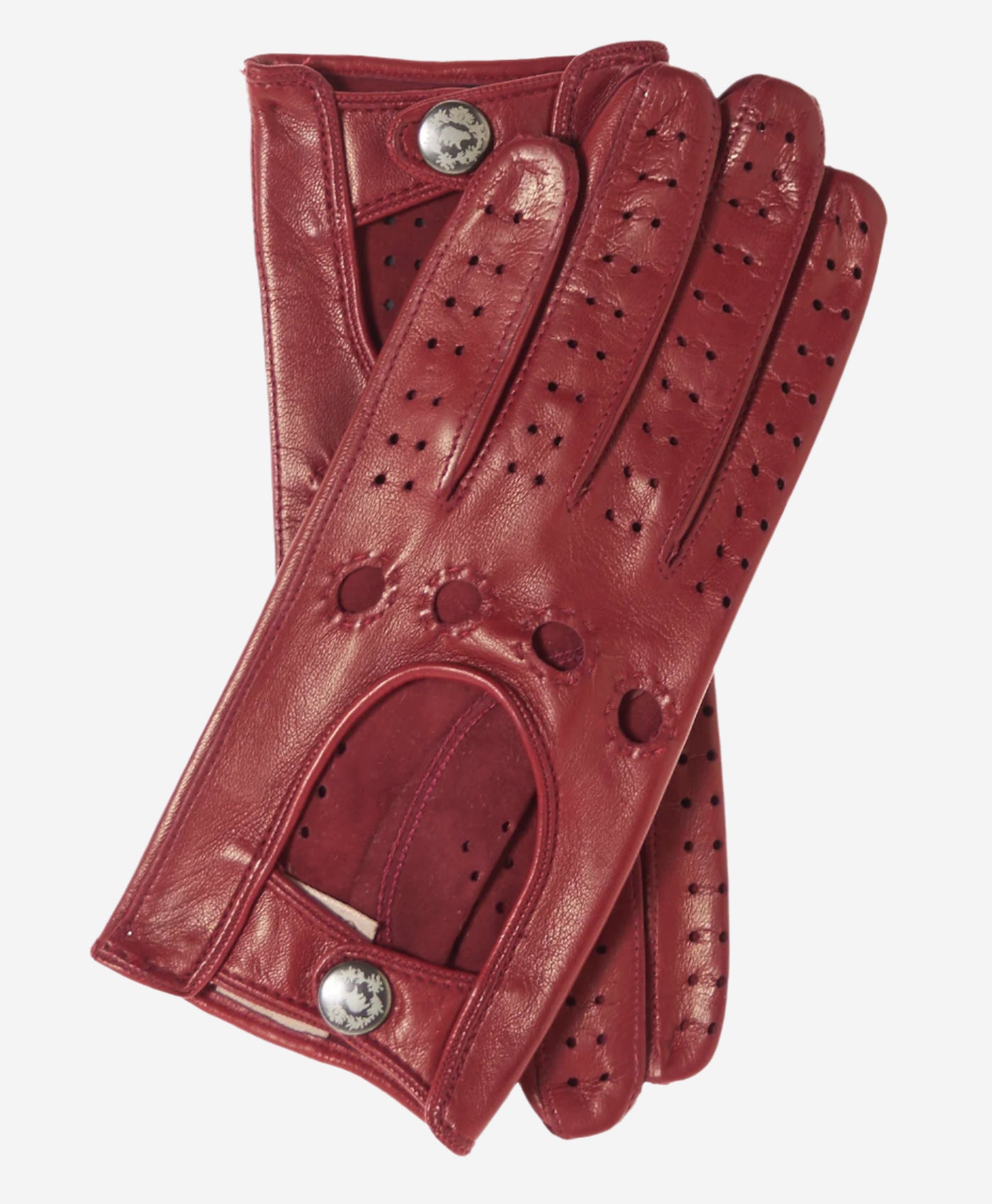 CD4010 (xb) - Women's Italian Leather Driving Gloves - Leather Gloves Online - Luxury Leather Gloves - 1