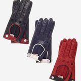 CD4134 (black) - Women's Italian Lambskin Driving Gloves