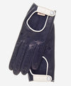 CD4134 (navy) - Women's Italian Lambskin Driving Gloves - Leather Gloves Online - Luxury Leather Gloves - 1