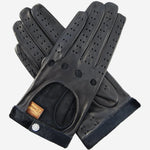CD4201 (black) - Women's Elegant Italian Lambskin Driving Gloves - Leather Gloves Online - Luxury Leather Gloves - 1