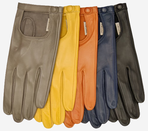 CD4244 (goldenrod) - Women’s classico Italian lambskin driving gloves