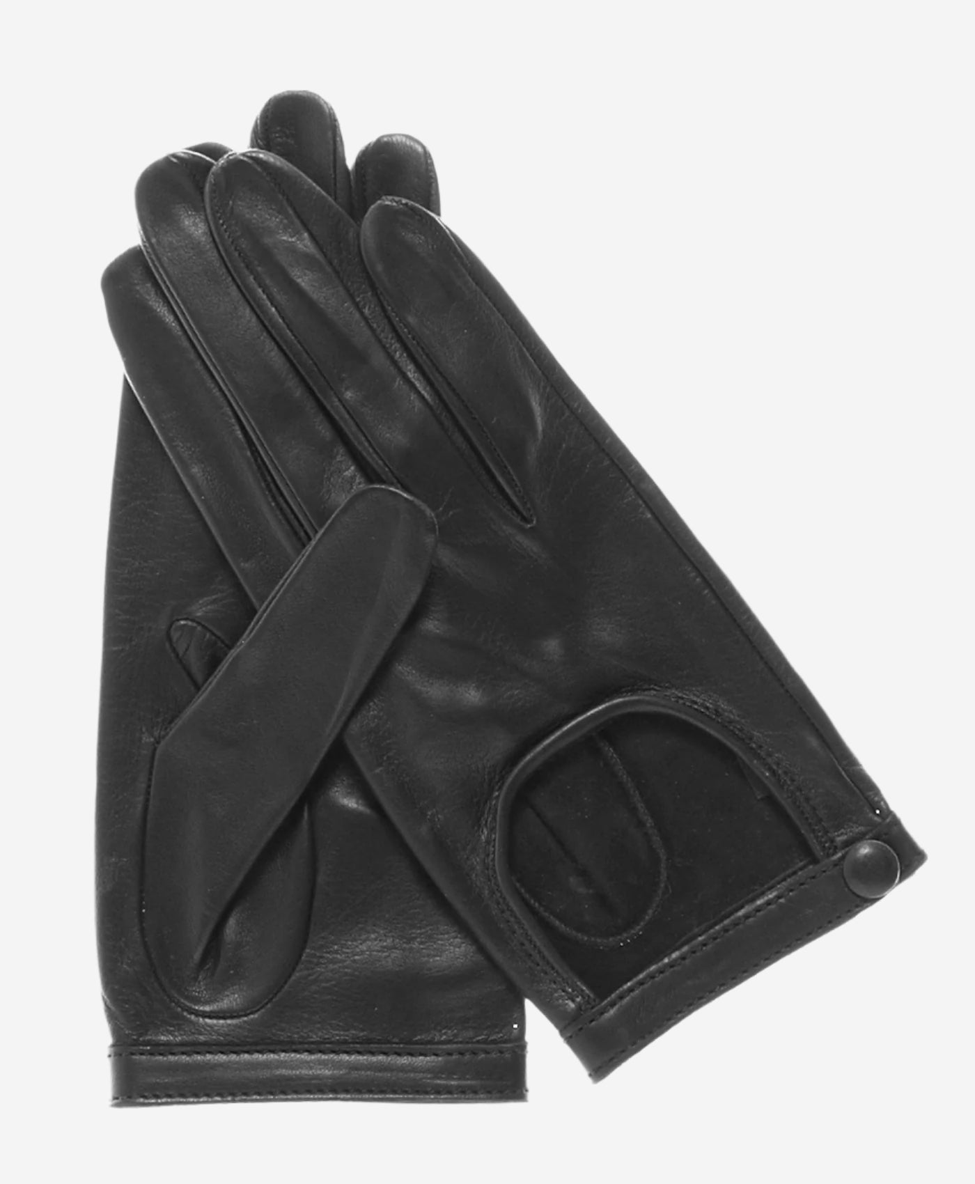 CD4244 (black) - Women's Classico Italian Lambskin Driving Gloves - Leather Gloves Online - Luxury Leather Gloves - 2