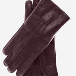 CL3103 (brown) - Men's Handsewn Lamb Shearling Winter Leather Gloves - Leather Gloves Online - Luxury Leather Gloves - 1