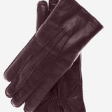 CL3103 (brown) - Men's Handsewn Lamb Shearling Winter Leather Gloves - Leather Gloves Online - Luxury Leather Gloves - 1