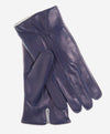 CL3505 (blue) - Men's Italian Handsewn Shearling Gloves - Leather Gloves Online - Luxury Leather Gloves - 1