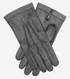 CS1003 (black) - Men's Handsewn Italian Silk Lined Leather Gloves - Leather Gloves Online - Luxury Leather Gloves - 1
