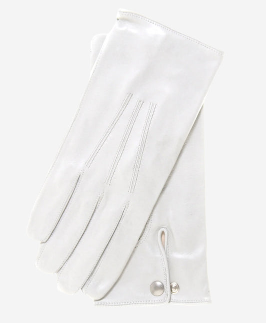 CS3420 (white) - Men's Formal Leather Gloves - Leather Gloves Online - Luxury Leather Gloves - 1