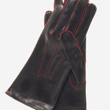 CS4175 (black/red) - Leather Gloves Online - Luxury Leather Gloves - 2