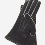 CS4175 (black/white) - Leather Gloves Online - Luxury Leather Gloves - 2
