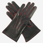 CS4175 (black/red) - Leather Gloves Online - Luxury Leather Gloves - 1