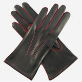 CS4175 (black/red) - Leather Gloves Online - Luxury Leather Gloves - 1