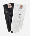 CS4362 (ivory) - Women's Italian Silk Lined Gloves with Center Button