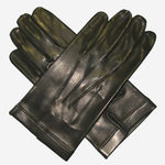 CU1001 (black) - Men's Italian Unlined Leather Gloves- Leather Gloves Online - Luxury Leather Gloves - 1