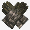 CU1001 (black) - Men's Italian Unlined Leather Gloves- Leather Gloves Online - Luxury Leather Gloves - 1