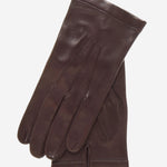 CU1001 (brown) - Men's Italian Unlined Leather Gloves- Leather Gloves Online - Luxury Leather Gloves - 2