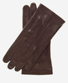 CU1003 (brown) - Men's Handsewn Italian Unlined Leather Gloves- Leather Gloves Online - Luxury Leather Gloves - 1
