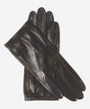 CU4601 (black) - Women's Unlined Italian Fashion Leather Gloves With Short Wrist- Leather Gloves Online - Luxury Leather Gloves - 1
