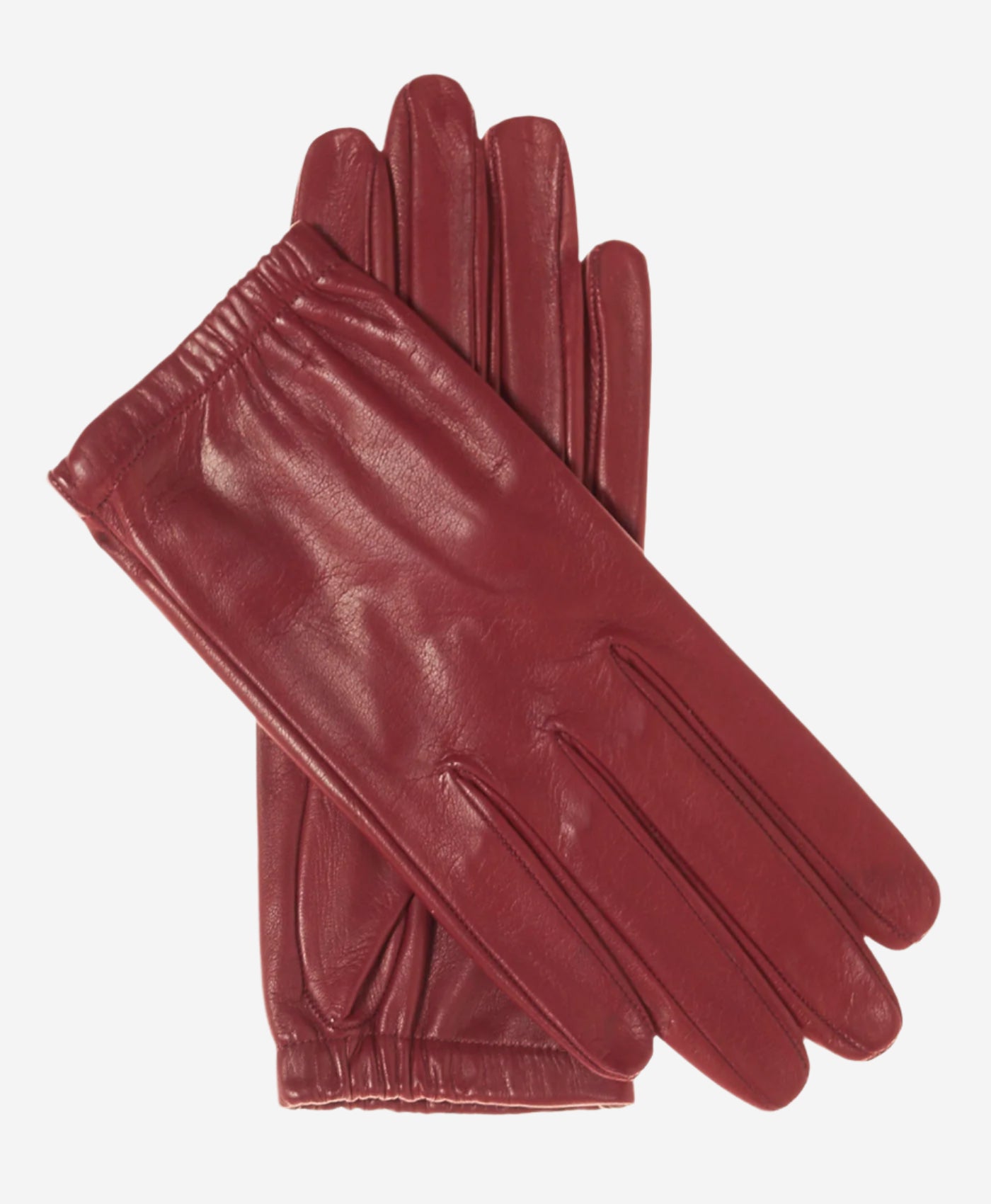 CU4601 (xb) - Women's Unlined Italian Fashion Leather Gloves With Short Wrist- Leather Gloves Online - Luxury Leather Gloves - 1