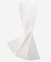 Angelina (ivory) - Italian silk lined 12-button length leather bridal / opera gloves - Leather Gloves Online - Luxury Leather Gloves - 1