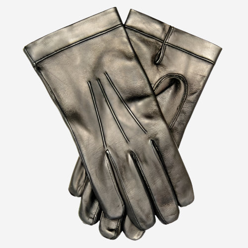 CX3350 (black) - Men's Cadet Size Wool Lined Leather Gloves- Leather Gloves Online - Luxury Leather Gloves - 2
