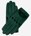Alessa (hunter) - classic Italian lambskin leather driving gloves- Leather Gloves Online - Luxury Leather Gloves - 1