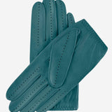 Alessa (sage) - classic Italian lambskin leather driving gloves - Leather Gloves Online - Luxury Leather Gloves - 2