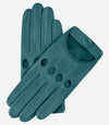 Alessa (sage) - classic Italian lambskin leather driving gloves - Leather Gloves Online - Luxury Leather Gloves - 1