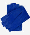 Rossana (rylblue) - Italian fingerless lambskin leather driving gloves - Leather Gloves Online - Luxury Leather Gloves - 2