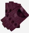 Rossana (xb) - Italian fingerless lambskin leather driving gloves - Leather Gloves Online - Luxury Leather Gloves - 1