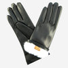 ER4003 (black) - Women's Italian Rabbit Fur Gloves - Leather Gloves Online - Luxury Leather Gloves - 1