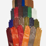 FC02W4 (mocha) - Italian "4 Button Length" Cashmere Lined Leather Gloves