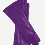 FC02W4 (grape) - Italian "4 Button Length" Cashmere Lined Leather Gloves - Leather Gloves Online - Luxury Leather Gloves - 1