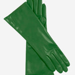 FC02W4 (green) - Italian "4 Button Length" Cashmere Lined Leather Gloves - Leather Gloves Online - Luxury Leather Gloves - 1