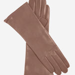 FC02W4 (mocha) - Italian "4 Button Length" Cashmere Lined Leather Gloves - Leather Gloves Online - Luxury Leather Gloves - 1