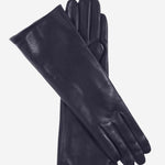 FC02W4 (navy) - Italian "4 Button Length" Cashmere Lined Leather Gloves - Leather Gloves Online - Luxury Leather Gloves - 2