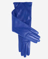 FC02W8 (blue) - Italian "8 Button Length" Cashmere Lined Leather Gloves - Leather Gloves Online - Luxury Leather Gloves - 1