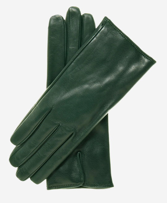 FC04 (forest) - Women's Italian Cashmere Lined Leather Gloves